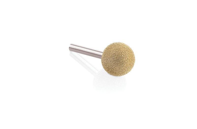 (image for) Sphere Tungsten Carbide Burrs (1/4"shaft) Head 1" x 1" - Click Image to Close